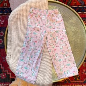 Unbranded Girls Unicorn PJ Pants